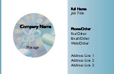 Chemists Full Colour Business Cards