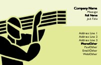 Shoulder This Full Colour Business Cards