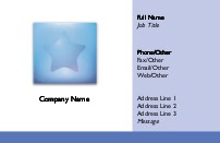 Blue Star in Box