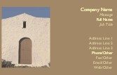 International Church Full Colour Business Cards