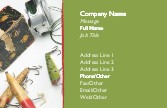 Fishing Supplies Full Colour Magnetic Business Cards