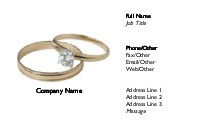 His and Her Wedding Rings