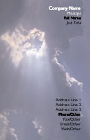 Sunbeams Full Colour Business Cards