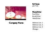 Triple Transmission Recycled Business Cards