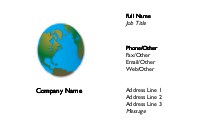 Colourful World Full Colour Business Cards