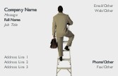 Achieving Success Full Colour Business Cards