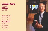 Priest Recycled Business Cards