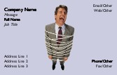 Bound Businessman Full Colour Business Cards