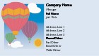 Blue Sky Ride Recycled Business Cards