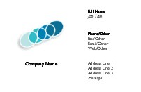 Blue Ovals