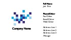 Dark Blue and Light Blue Pixels