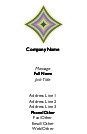 Multi-Diamonds Full Colour Business Cards