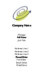 Purple Spiral Full Colour Business Cards