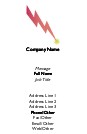 Red Bolt Full Colour Business Cards