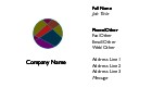 Colour Divided Circle