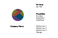 Colour Divided Circle