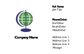 Scanning the Globe Full Colour Business Cards