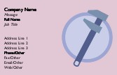 Spanner Illustration Full Colour Magnetic Business Cards