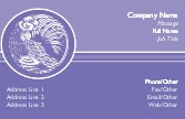 Year of the Cock Recycled Business Cards