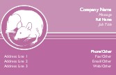 Year of the Rat Recycled Business Cards