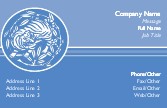 Year of the Tiger Recycled Business Cards