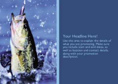 Reel em In Full Colour Standard Sized Postcards