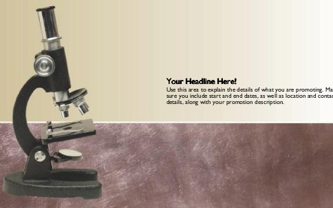 Scientific Research Full Colour Oversized Postcards
