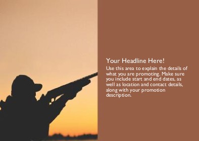 Taking Aim Full Colour Standard Sized Postcards