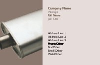 Quiet Ride Full Colour Business Cards