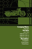 Old Time Ride Full Colour Business Cards