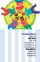 Circle of Children Full Colour Business Cards