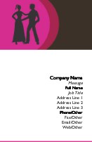 Shadow Dance Full Colour Business Cards