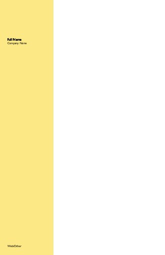 Solid Yellow