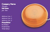 Bright Orange YoYo Full Colour Business Cards