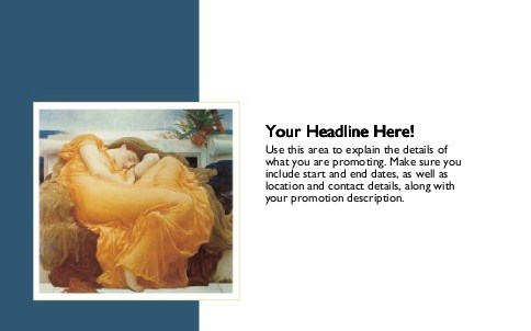 Flaming Full Colour Oversized Postcards