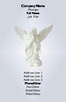 White Angel Full Colour Business Cards