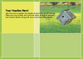 Nesting Box Full Colour Standard Sized Postcards