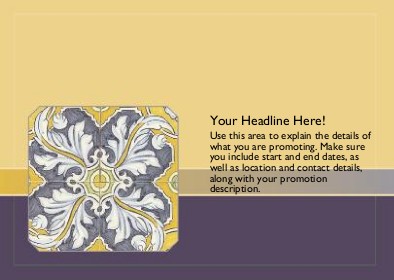 Ornamental Expression Full Colour Standard Sized Postcards