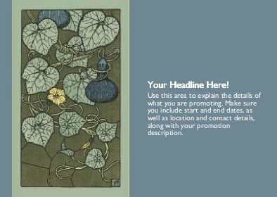 Bottleneck Gourd Full Colour Standard Sized Postcards