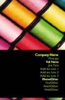 Coloured Spools Full Colour Business Cards