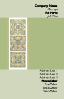 Decorative Tiles Full Colour Business Cards
