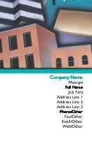 Housing Boom Recycled Business Cards
