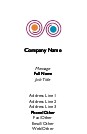 Rollers Recycled Business Cards