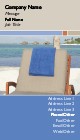 Beach Retreat Full Colour Business Cards