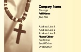 Rosary Recycled Business Cards