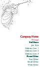 Angel and Horn Full Colour Business Cards