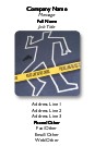 Outline of Body Full Colour Magnetic Business Cards