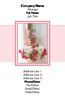 Bursting Bouquet Full Colour Business Cards