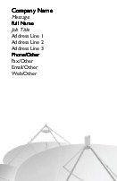 Satellite Dishes Full Colour Business Cards