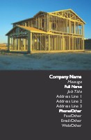 Under Construction Full Colour Business Cards